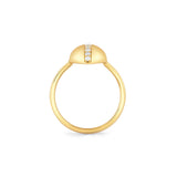 MICHAEL M Rings Orb Pavé Sculpted Ring