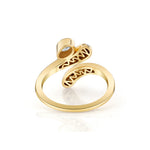MICHAEL M Rings Orb Pavé Wrap Ring