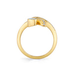 MICHAEL M Rings Orb Pavé Wrap Ring