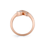 MICHAEL M Rings Orb Pavé Wrap Ring