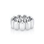 MICHAEL M Rings Orb Sculpted Band