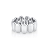 MICHAEL M Rings Orb Sculpted Band