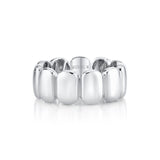 MICHAEL M Rings Orb Sculpted Band