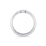 MICHAEL M Rings Orb Split Bezel Ring