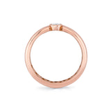 MICHAEL M Rings Orb Split Bezel Ring