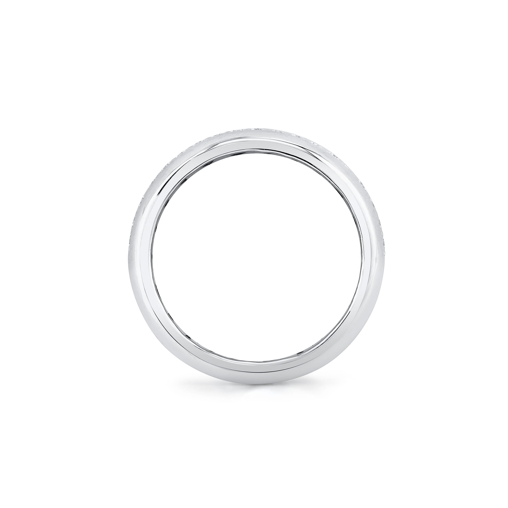 MICHAEL M Rings Orb Split Pavé Ring