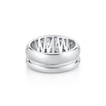 MICHAEL M Rings Orb Split Pavé Ring