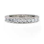 MICHAEL M Wedding Bands 18K White Gold / 4 Wedding Band R906B R906B