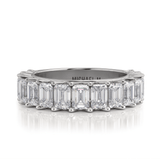 MICHAEL M Wedding Bands 18K White Gold Wedding Band R904B R904B-WG