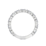 MICHAEL M Wedding Bands Classic Diamond Cluster Band