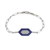 MICHAEL M Bracelet Chroma Pavé Hexagon Bracelet