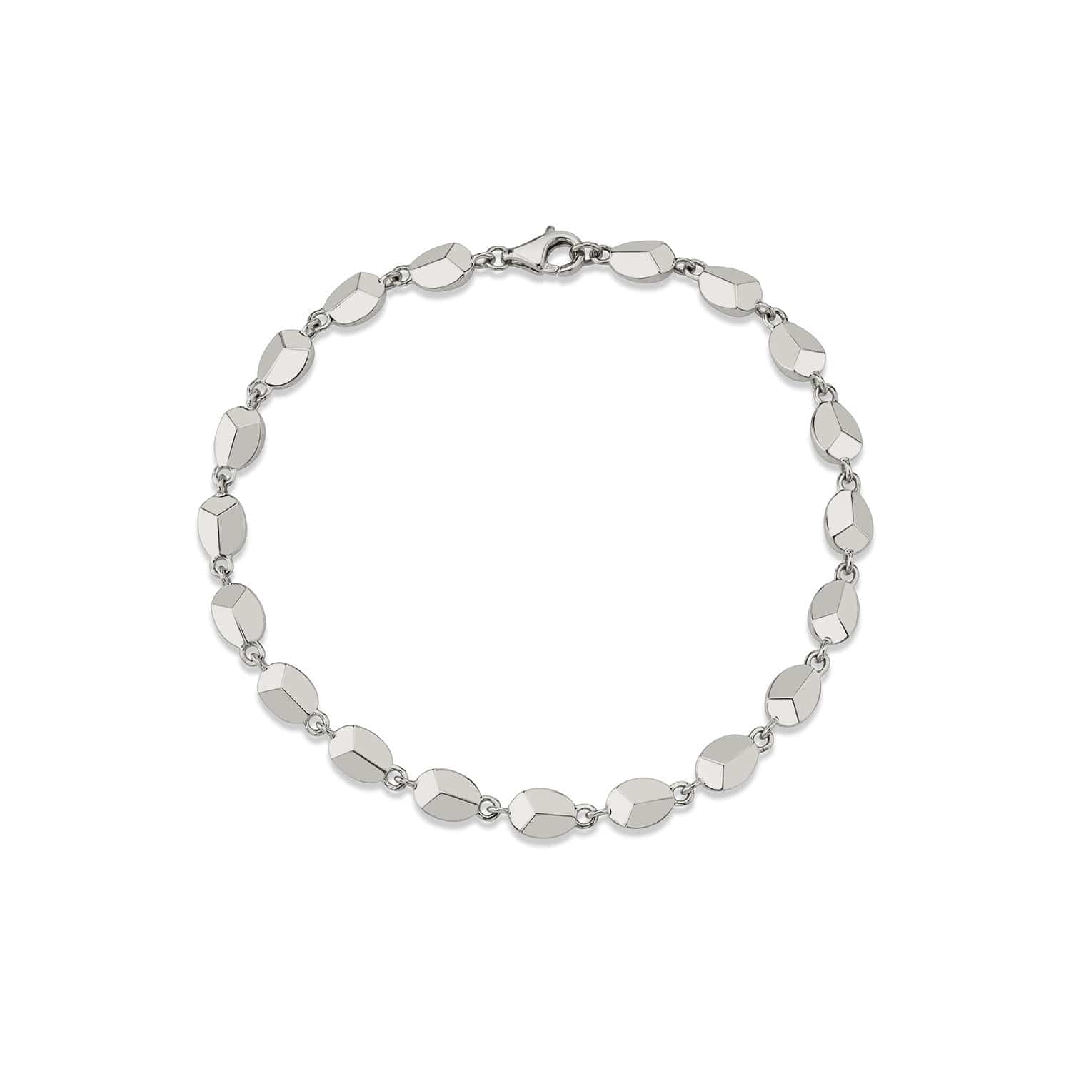 MICHAEL M Bracelets 14K White Gold / 6.5" Carve Infinity Bracelet BR461WG