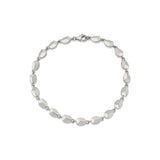 MICHAEL M Bracelets 14K White Gold / 6.5" Carve Infinity Bracelet BR461WG