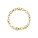 MICHAEL M Bracelets 14K Yellow Gold / 6.5" Signature Infinity Bracelet BR434