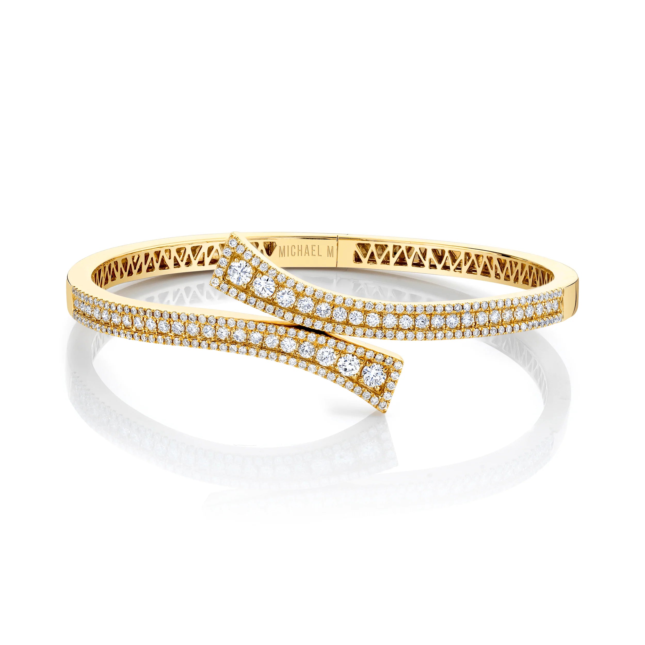MICHAEL M Bracelets Europa Bypass Cuff