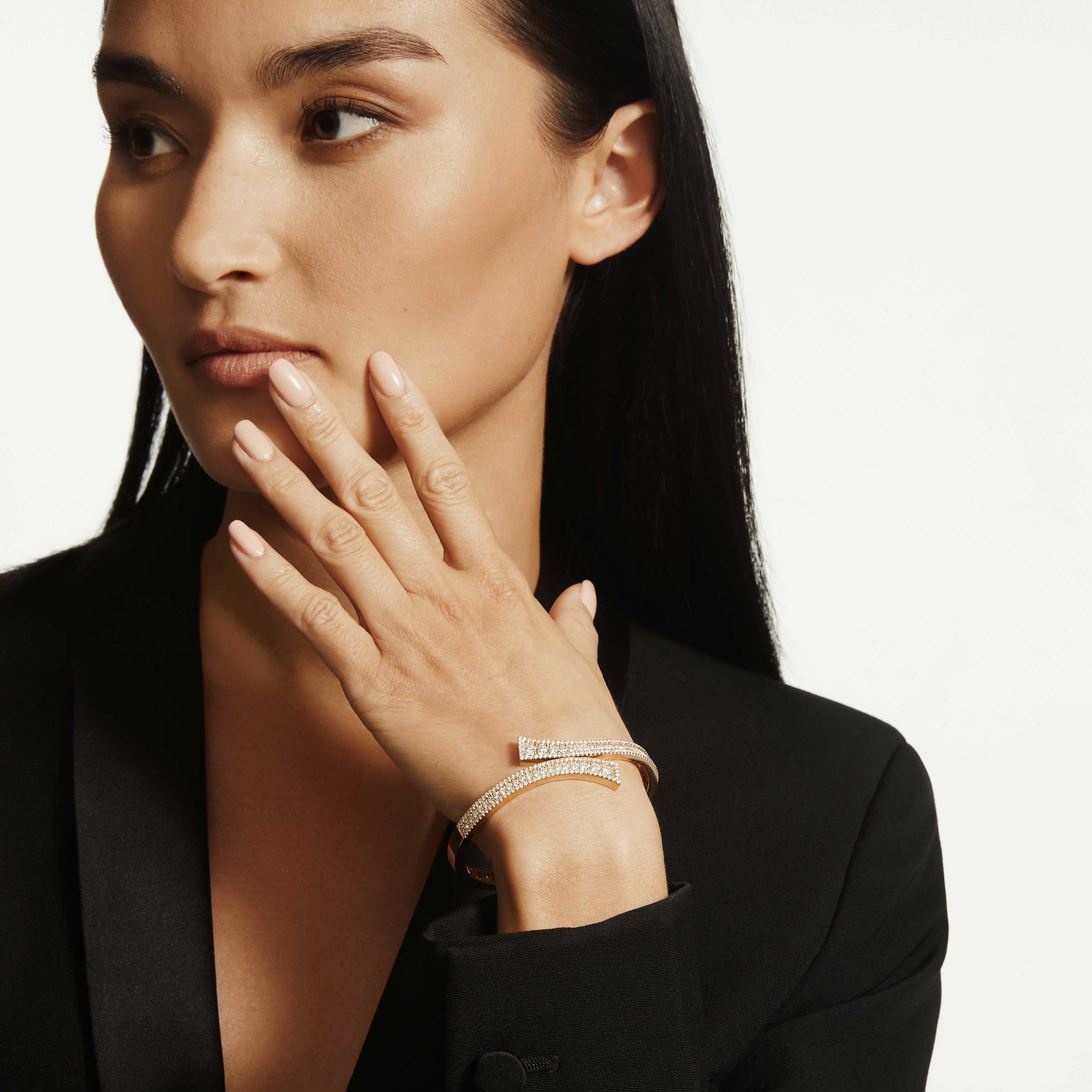 MICHAEL M Bracelets Europa Bypass Cuff