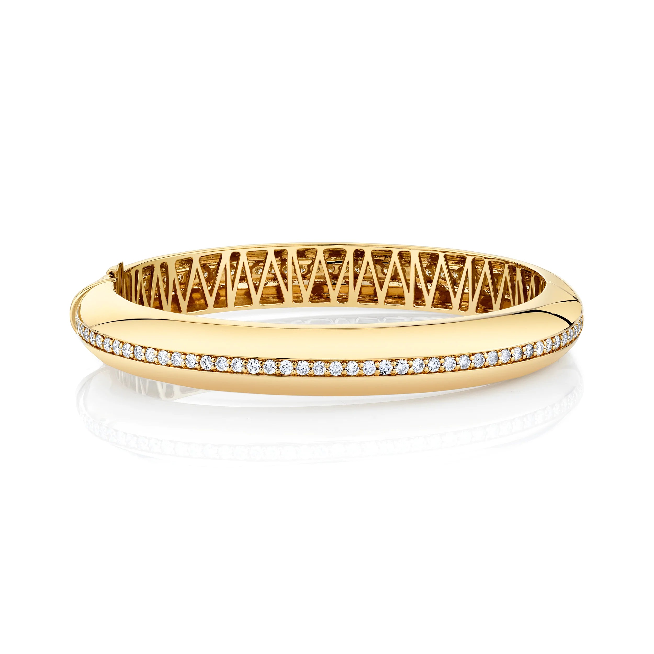 MICHAEL M Bracelets Orb Split Hinged Bracelet