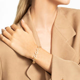 MICHAEL M Bracelets Pavé Hex Infinity Bracelet