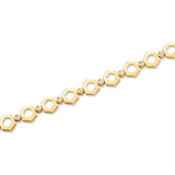 MICHAEL M Bracelets Plain Hex Infinity Bracelet