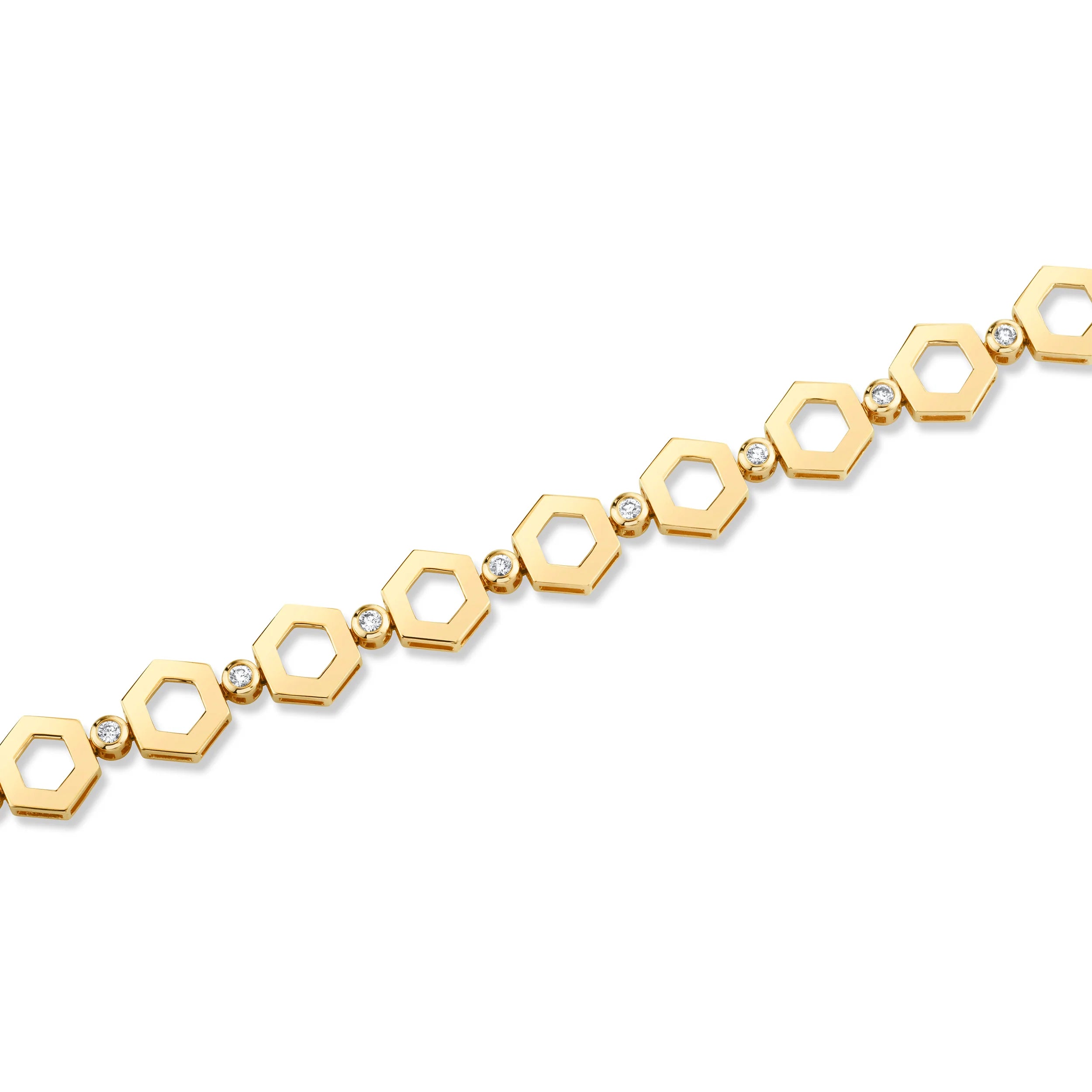 MICHAEL M Bracelets Plain Hex Infinity Bracelet