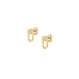 MICHAEL M Earrings 14K Yellow Gold Singleton Stud ER354