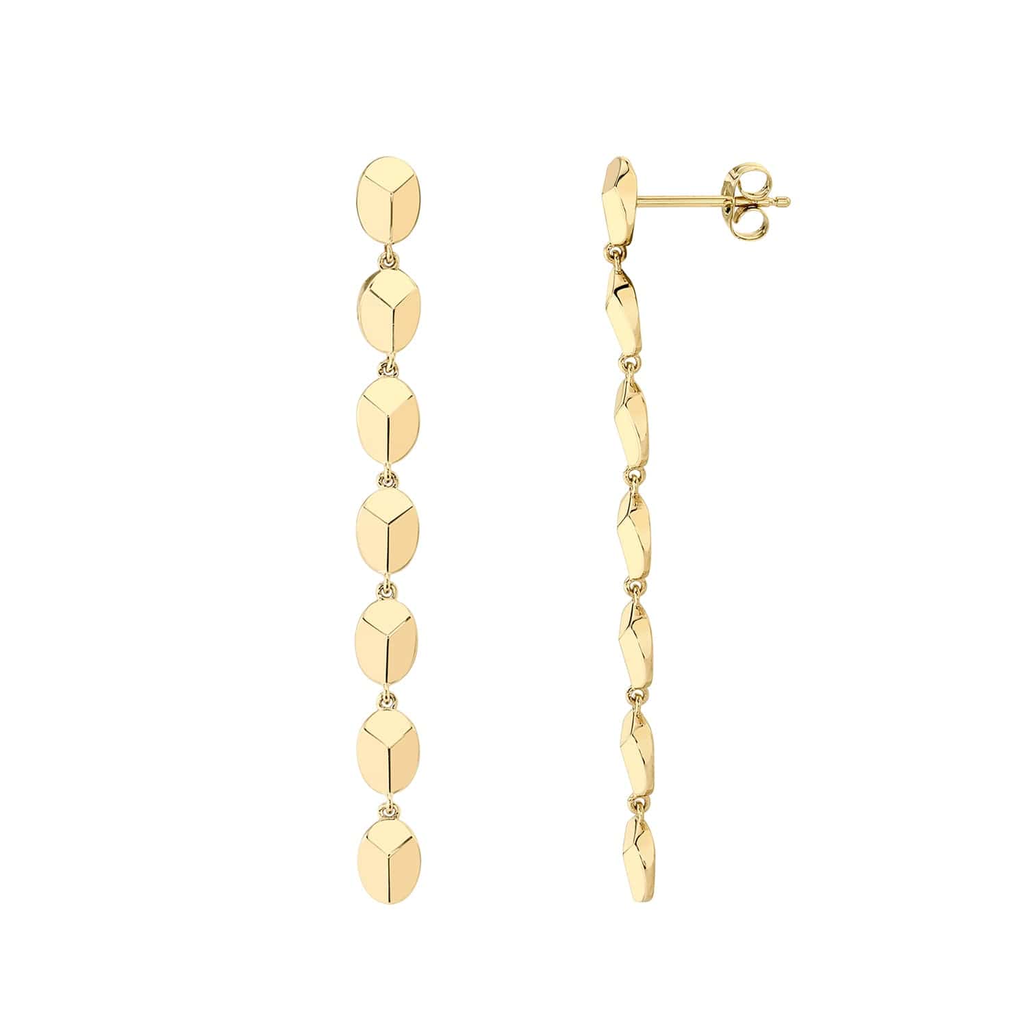 MICHAEL M Earrings Carve Drop Earrings