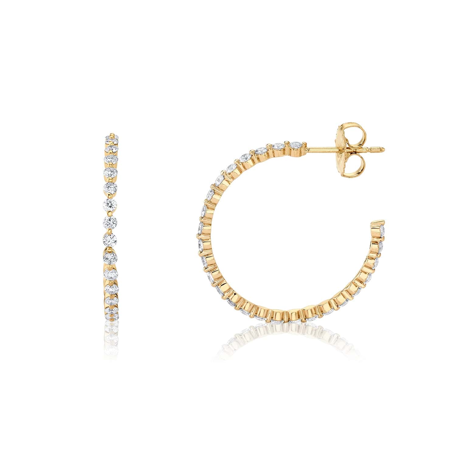 MICHAEL M Earrings Cloud Hoop