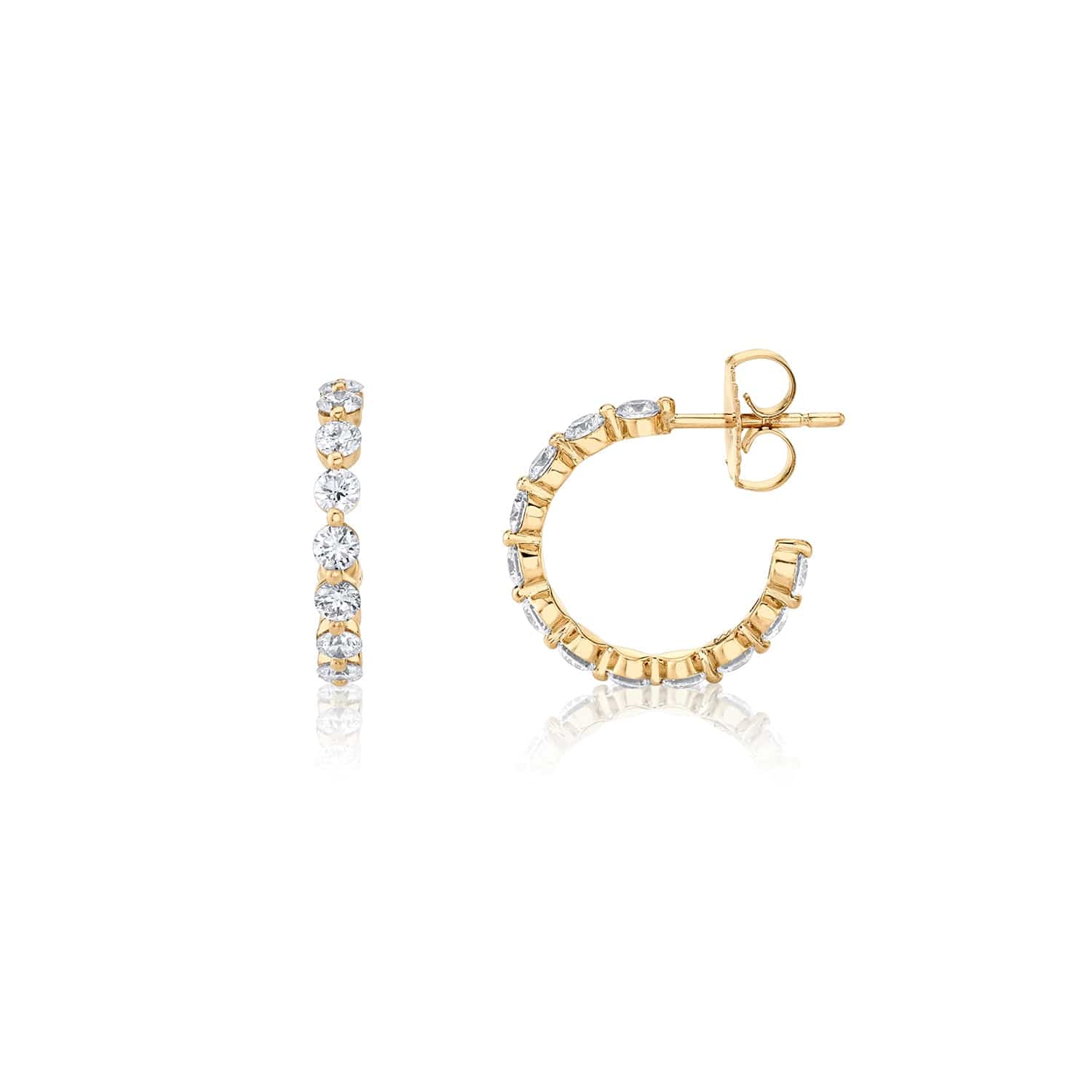 MICHAEL M Earrings Cloud Huggie