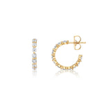 MICHAEL M Earrings Cloud Huggie
