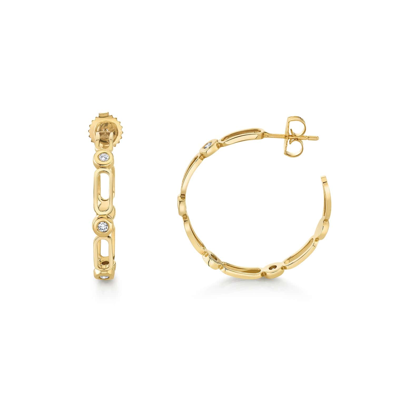 MICHAEL M Earrings Connection Hoop