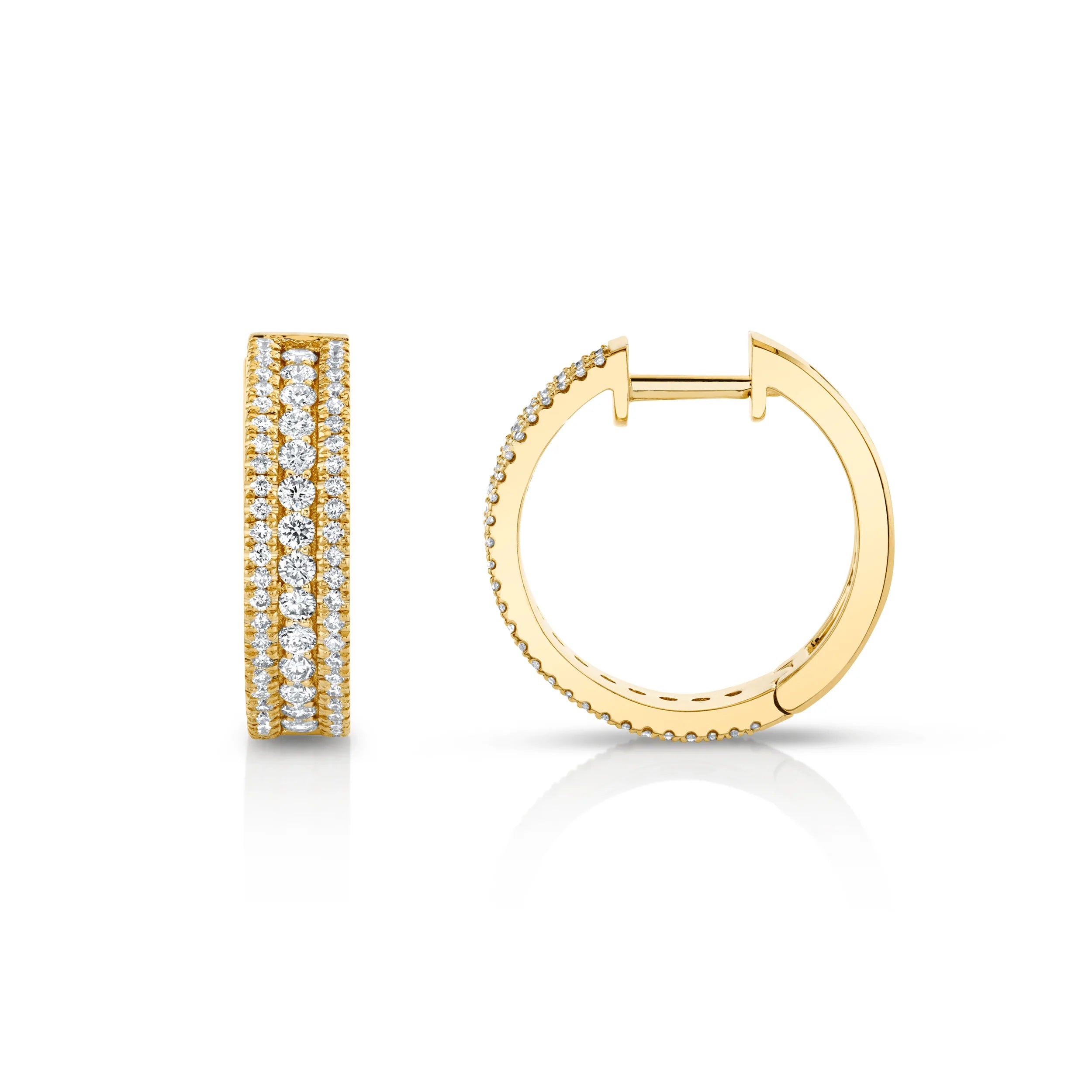 MICHAEL M Earrings Europa Hoops