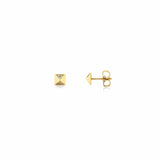 MICHAEL M Earrings Foundation Pyramid Stud Earring