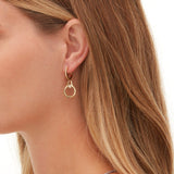 MICHAEL M Earrings Mini Signature MM Tetra Earring