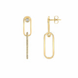 MICHAEL M Earrings Pavé Couplet Earrings