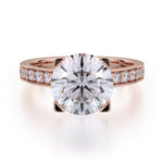 MICHAEL M Engagement Rings 18K Rose Gold Crown R701-2 R701-2RG