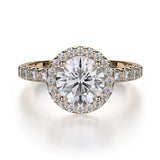 MICHAEL M Engagement Rings 18K Yellow Gold Europa R494-1 R494-1YG