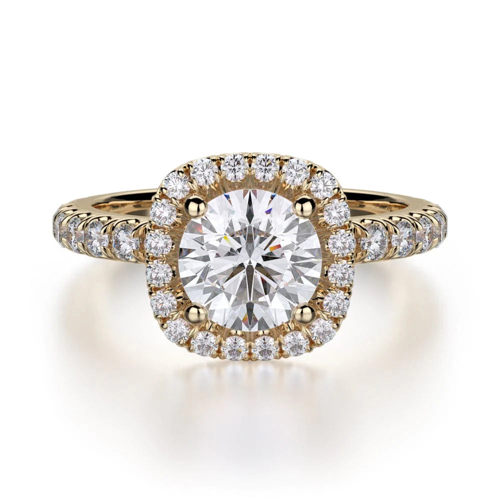 MICHAEL M Engagement Rings 18K Yellow Gold Europa R536-1 R536-1YG