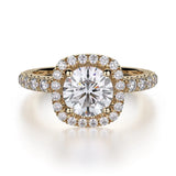 MICHAEL M Engagement Rings 18K Yellow Gold Europa R536-1 R536-1YG