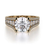 MICHAEL M Engagement Rings 18K Yellow Gold Loud R735-2 R735-2YG