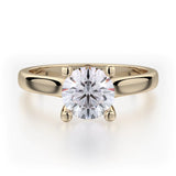 MICHAEL M Engagement Rings 18K Yellow Gold Love R519-1 R519-1YG
