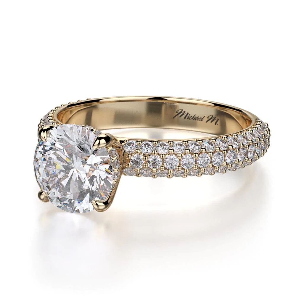 MICHAEL M Engagement Rings Crown R699-1.5