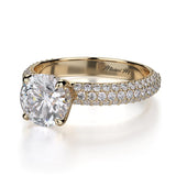 MICHAEL M Engagement Rings Crown R699-1.5