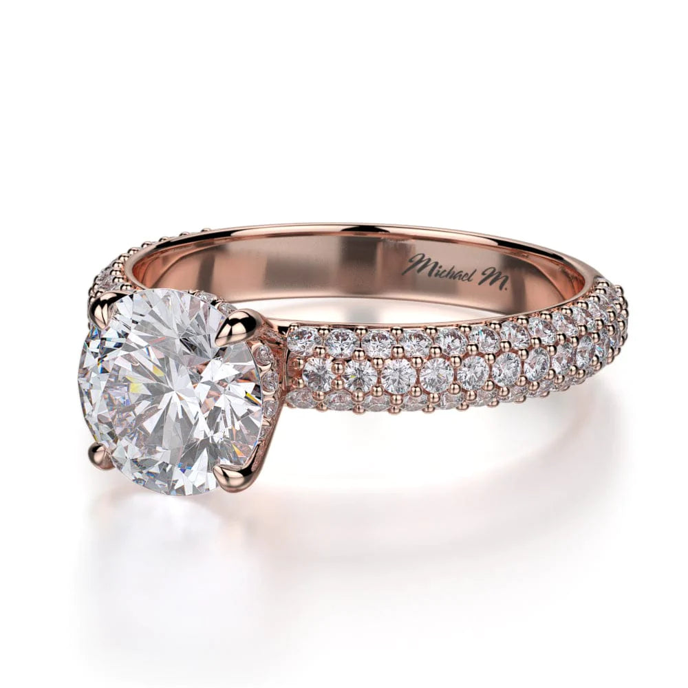 MICHAEL M Engagement Rings Crown R699-1.5