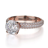 MICHAEL M Engagement Rings Crown R699-1.5