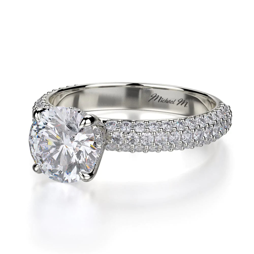 MICHAEL M Engagement Rings Crown R699-1.5