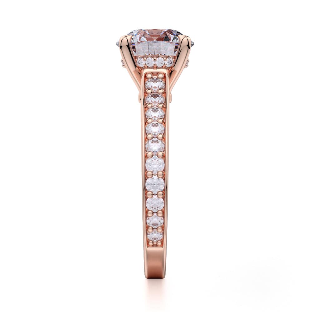 MICHAEL M Engagement Rings Crown R703-2