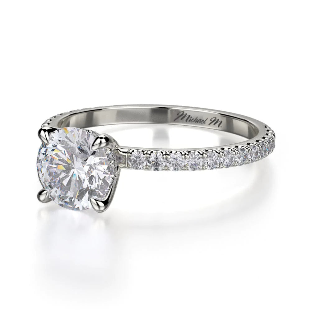 MICHAEL M Engagement Rings Crown R706-1