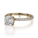 MICHAEL M Engagement Rings Crown R706-1