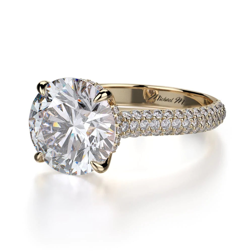 MICHAEL M Engagement Rings Crown R707-3