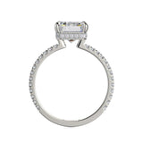 MICHAEL M Engagement Rings CROWN R715-2 Emerald Solitaire